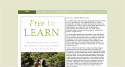 Desktop Screenshot of freetolearnbook.com